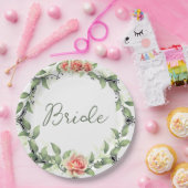 花嫁 ペーパープレート (パーティー)