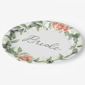 花嫁 ペーパープレート (アングル)