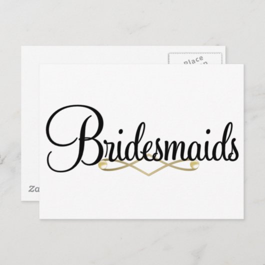 花嫁 ポストカード (正面/裏面)