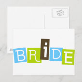 花嫁 ポストカード (正面/裏面)