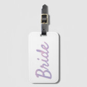 花嫁：マッチングドリームクラウド恋人 ラゲッジタグ (正面縦)