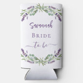 花嫁 ラベンダー ユーカリ グリーン 名前 スリム缶クーラー (裏面)