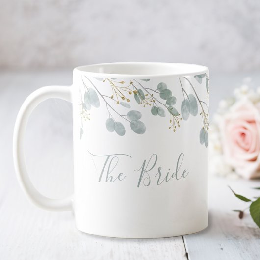 花嫁 ルスティック ユーカリ コーヒーマグカップ