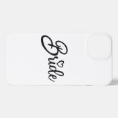 花嫁 友達 前夜祭 ウェディング ブライダル お揃い iPhoneケース (裏面横)