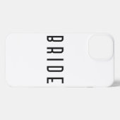 花嫁 友達 結婚前パーティー ウェディング お揃い iPhoneケース (裏面横)