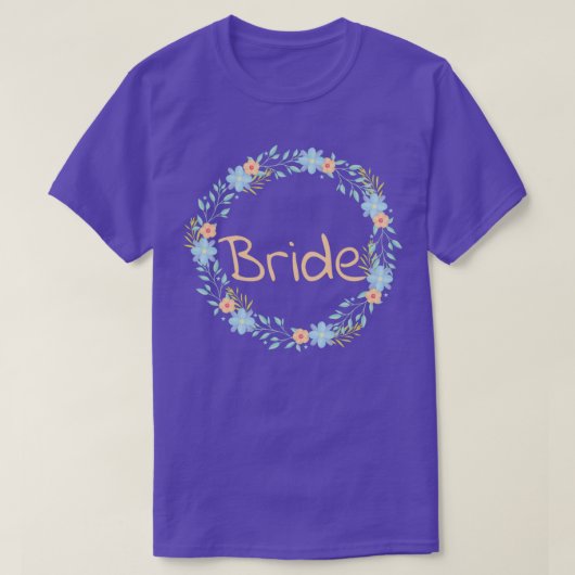 花嫁 友達 花嫁の友達パーティー 2 Tシャツ (デザイン正面)