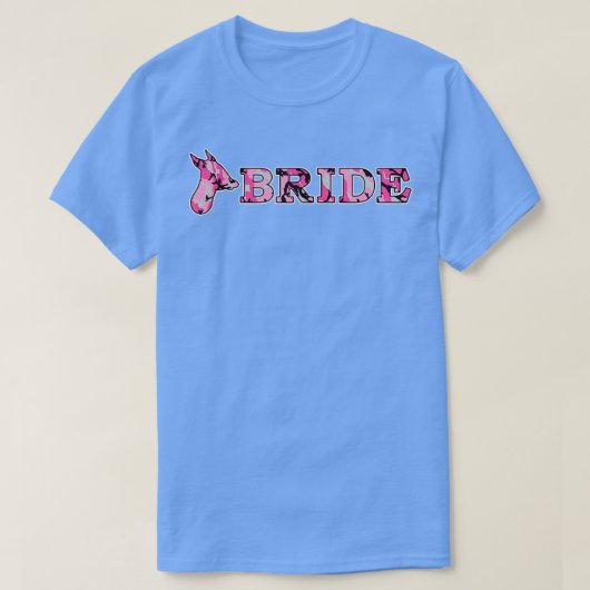 花嫁 国 結婚 鹿 Tシャツ (デザイン正面)