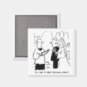 花嫁　小さな文字の漫画をチェックしたい マグネット (正面/裏面)