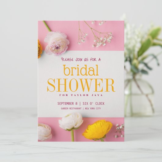 花嫁 招待状 (スタンド正面)