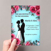 ✨ 花嫁 招待状 結婚 記念品 ✨ (インサイチュ (ポータブル))