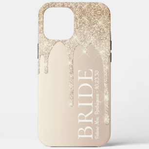 花嫁 未来の奥様 ゴールド グリッター ドリップ Case-Mate iPhon iPhone 12 Pro Max ケース
