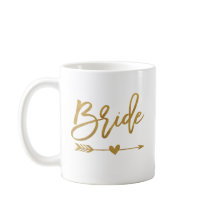 花嫁、狭いハートフェイク金ゴールド箔