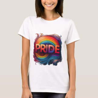 花嫁 - 現代的でエレガントなウェディングシャツ Tシャツ