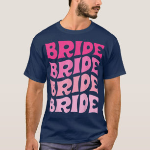 花嫁 私の仲間 レトロ バチェロレッテパーティー 花嫁の友人 Tシャツ