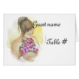 花嫁 – 結婚座席表