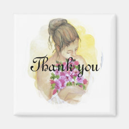 花嫁  結婚式の感謝の品 マグネット