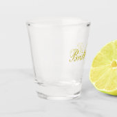 花嫁  結婚  ウェディング ブライダル ゴールド ルック ショットグラス (左)