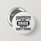 花嫁 缶バッジ (正面&裏面)