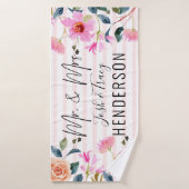 花嫁・花婿 バスタオル (バスタオル)