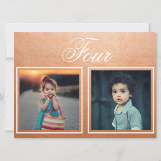 花嫁 花婿 年齢 エレガント ローズゴールド テーブルナンバー