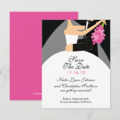 花嫁 & 花婿 Save The Date 結婚発表 セーブザデート (正面/裏面)