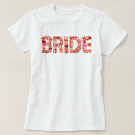 花嫁 花嫁になる人 ブライズシャワー バチェロレッテパーティー Tシャツ