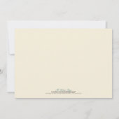 花嫁 & 花嫁の友人たち ブライダルランチ会 招待状（グレー） 招待状 (裏面)