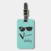 花嫁 & 花嫁の友達 ダイヤモンド ティアラ パーティー 旅行 ラゲッジタグ (正面縦)