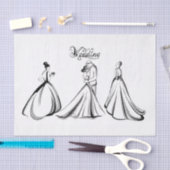 花嫁 薄葉紙 (クラフト)