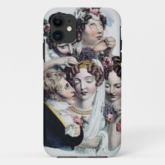 花嫁、c.1820 (litho) Case-Mate iPhoneケース (裏面)
