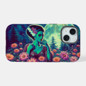 花嫁 iPhone 15ケース (裏面横)