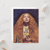 花嫁（John Everett Millais著） カード (正面/裏面インサイチュ)