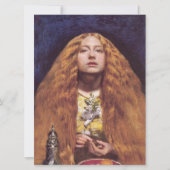 花嫁（John Everett Millais著） カード (正面)