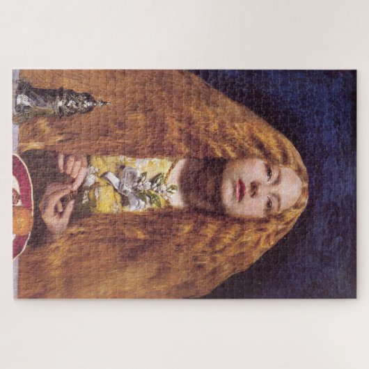 花嫁（John Everett Millais著） ジグソーパズル (横)