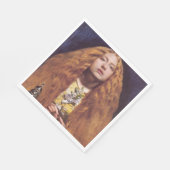 花嫁（John Everett Millais著） スタンダードランチョンナプキン (角)