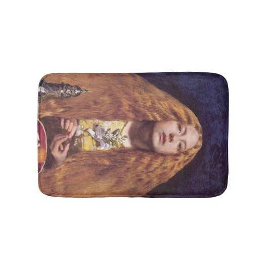 花嫁（John Everett Millais著） バスマット (正面)