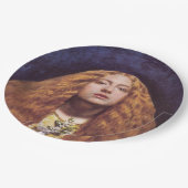 花嫁(John Everett Millais著) ペーパープレート (アングル)