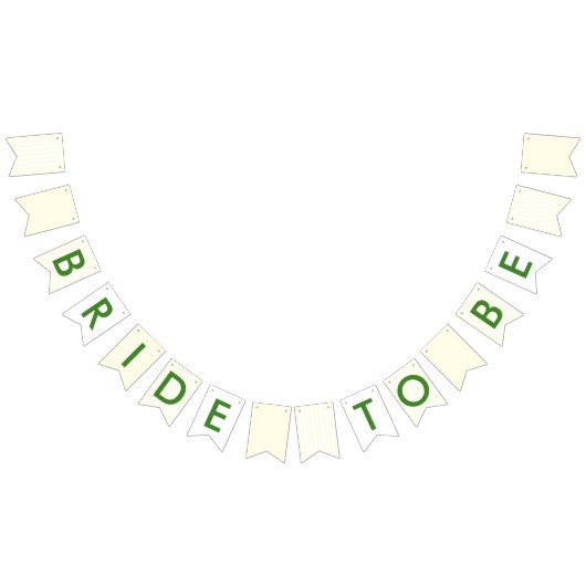 花嫁beレトロバチェロレッテ バンティングフラッグ (全)