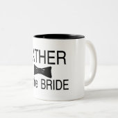 花嫁Bowtieの父 ツートーンマグカップ (正面右)