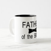 花嫁Bowtieの父 ツートーンマグカップ (正面左)