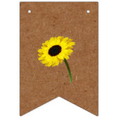 花嫁CO彼女はYesひまわりシャワ素朴ー バンティングフラッグ (第2の旗)