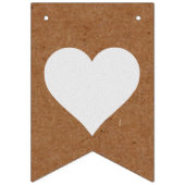 花嫁CO彼女はYesひまわりシャワ素朴ー バンティングフラッグ (第1の旗)