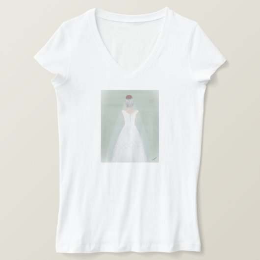 花嫁Tシャツ Tシャツ (デザイン正面)