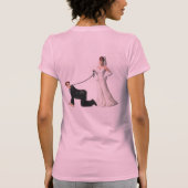 花嫁Tバチェロレッテ Tシャツ (裏面)