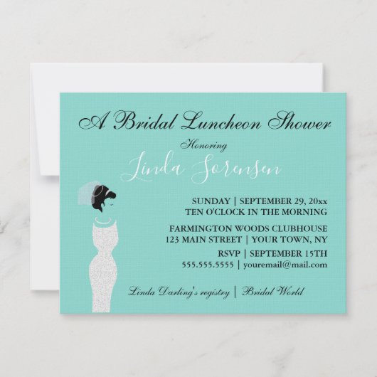 花嫁Touchオブシルバーブライダルランチョンティーパーティー (正面)