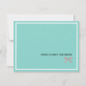 花嫁Touchオブシルバーブライダルランチョンティーパーティー (裏面)