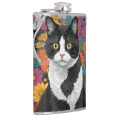 花子猫 フラスク (右)