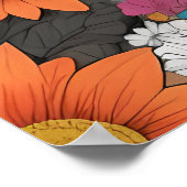 花子猫 ポスター (角)