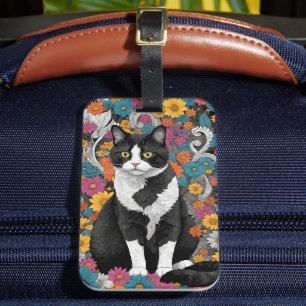 花子猫 ラゲッジタグ