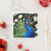 花孔雀 スタンダードカクテルナプキン (インサイチュ)